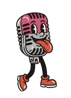 Loose Tongues voice notes app mascot